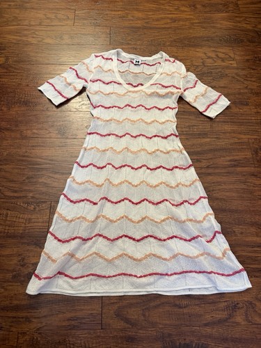 M by Missoni Sz 44 Zig Zag Dress 