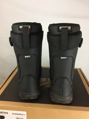 Excellent K2 Maysis Clicker X HB Men's Snowboard Boots, Black, M9