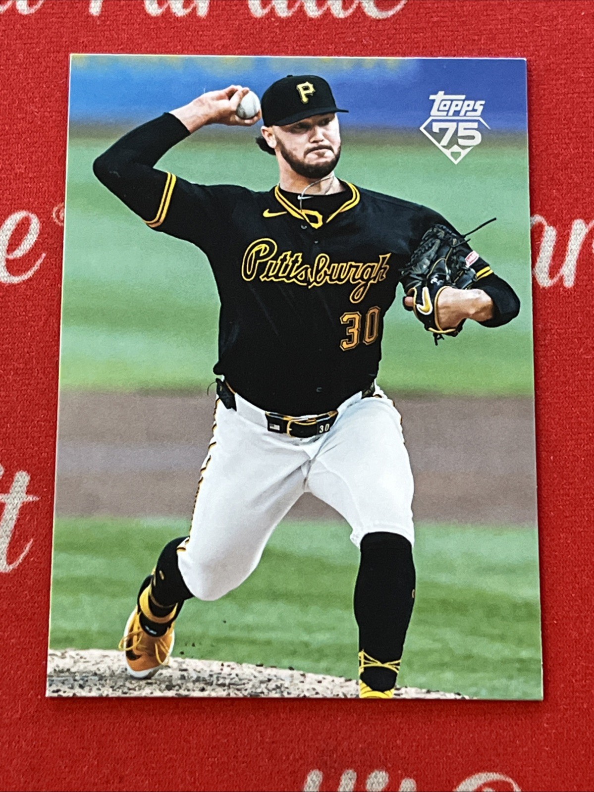 2026 Topps Series 1 #100 Paul Skenes True Photo Variation SSP 1:873 Pirates
