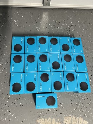 Bulk Amazon Echo Dot Smart Speaker w/ Alexa, Wi-Fi Connectivity, New.