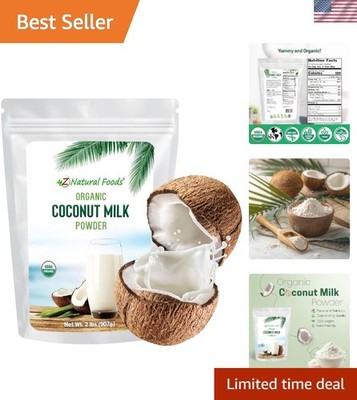 Organic Coconut Milk Powder - All-Natural  Dairy-Free Alternative with MCTs -...