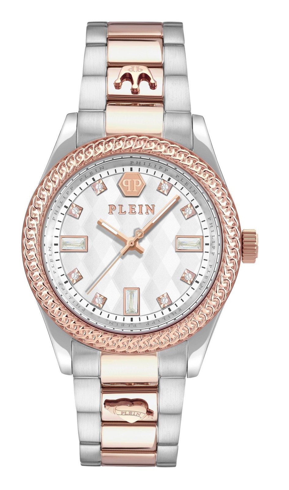 Philipp Plein PWCDA0724 Damen Armbanduhr Quarz 38 mm Edelstahl Silber - Bild 2