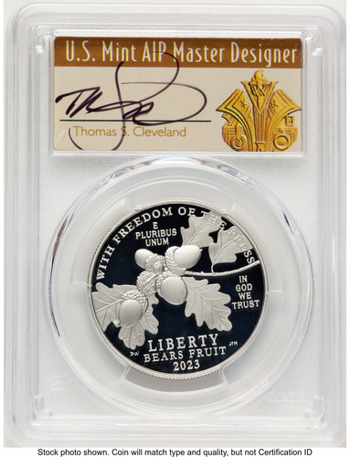 2023-W Proof Platinum Eagle 1 oz FDI Thomas Cleveland Art Deco Washington PCGS…