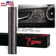 Pet Damascus Steel Forged Carbon Fiber Satin Car Vinyl Wrap Film Sticker Sheet