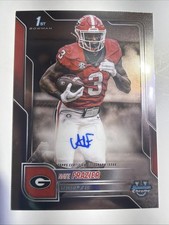 2025 Bowman Univ  Chrome - Chrome Prospect Auto Nate Frazier #BCA-NF (AU, RC)