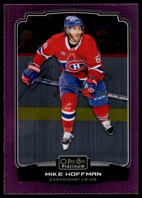 2022-23 O-Pee-Chee Platinum Matte Pink Mike Hoffman #60