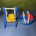 Vintage Fisher Price Swing And Car Seat Mattel 2001