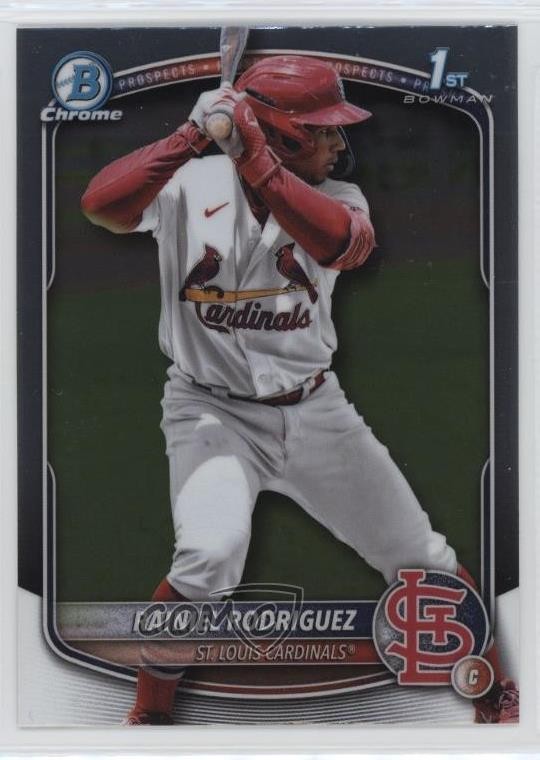 2025 Bowman Chrome Prospects Rainiel Rodriguez #BCP-200 1ny5