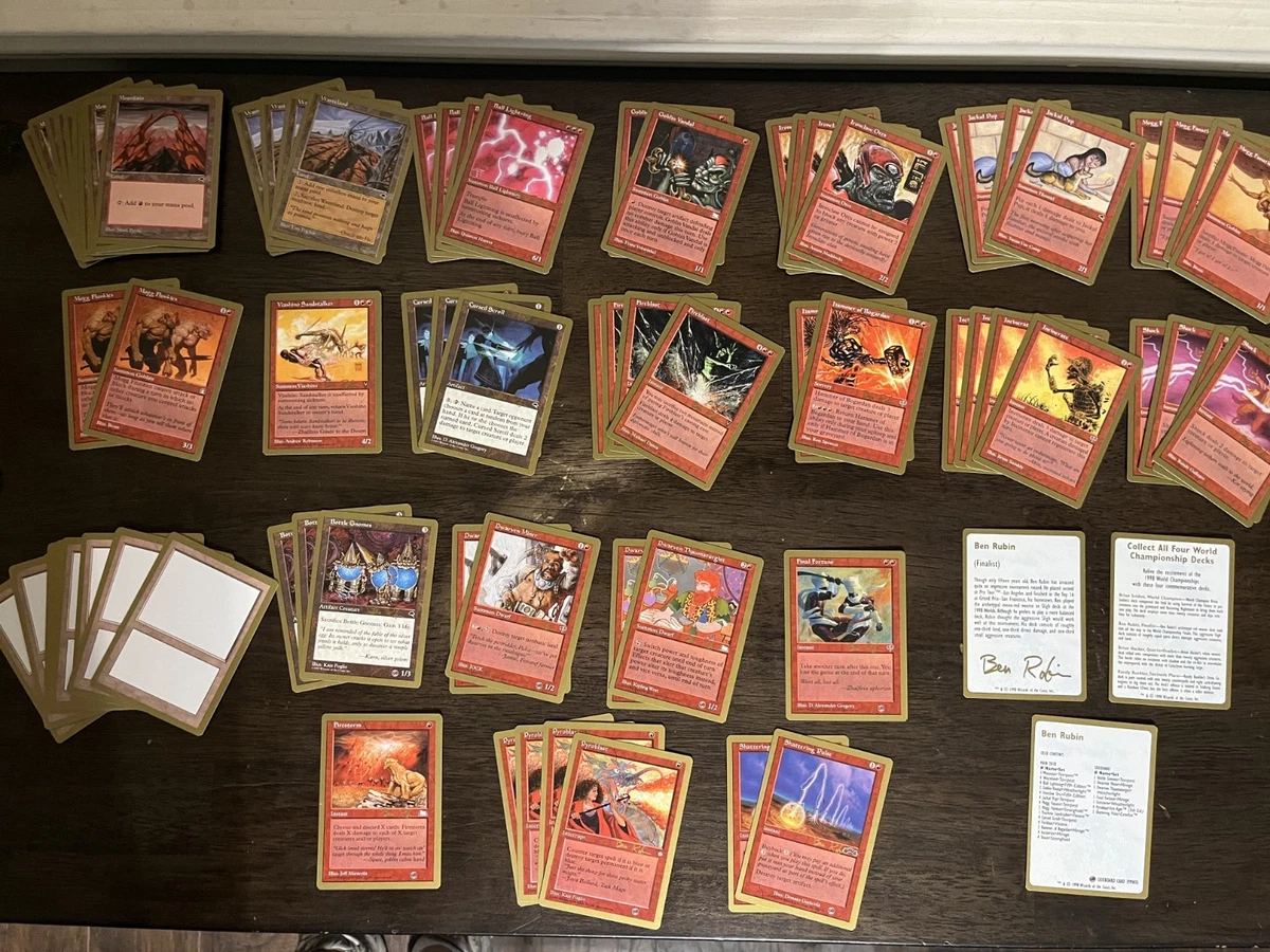 Preços baixos em Deck de Magic World Championship | eBay