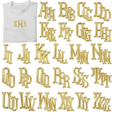 78 Pieces Iron on Letters Patches, Alphabet Embroidered Patches a to Z Fishta...