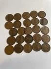 Roll 1917 D Lincoln Wheat Cents Penny in AG/G/VG Condition 50 Coins