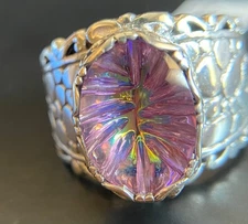 Sarda,Bali Handmade,Beautiful,Unique,Sterling & Quartz “Wanderjahr” Ring Sz 8.75