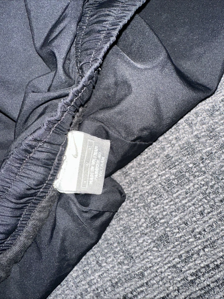 Pantalones de chándal vintage Nike para hombre grandes negros blancos Foto 4 de 4