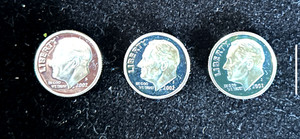 2002-S USA 🇺🇸 ROOSEVELT DIMES , CAMEO PROOFS , ALMOST AU , ABSOLUTELY BEAUTIES