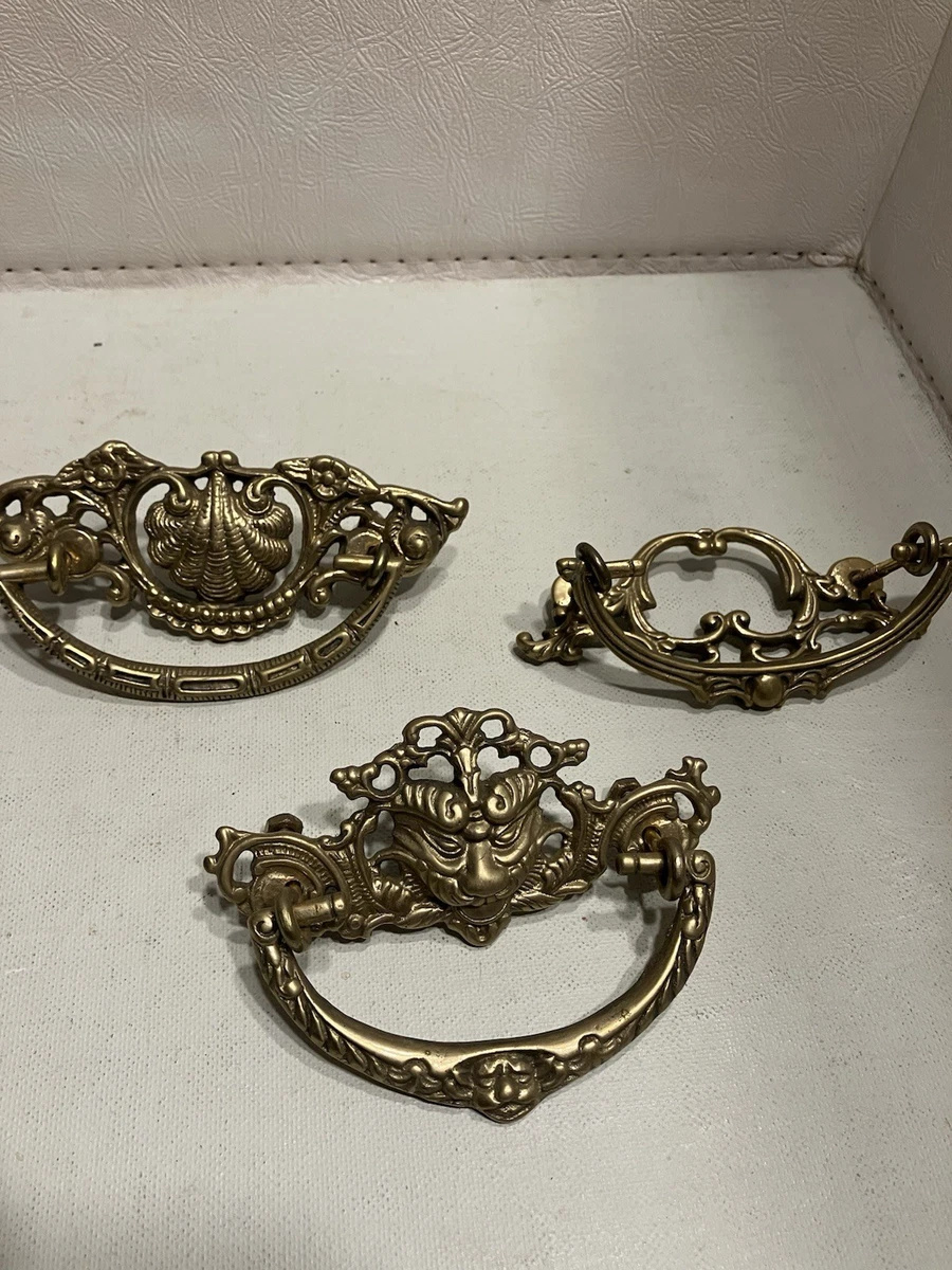 Vintage Cabinet Knobs,Drawer Pulls,4Pcs Chinese