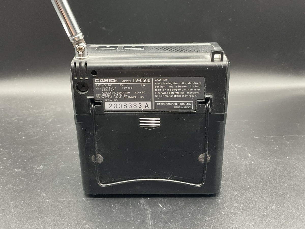 Casio TV-6500 Portable 2.5