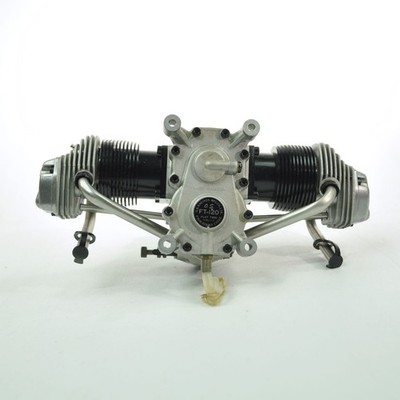 O.S. FT 120 Gemini Flat Twin Engine Four-Stroke Cycle RC Engine W