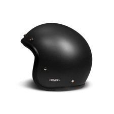 CASCO JET  RETRO MATT BLACK | DMD HELMETS | NUOVO - MotoCharlie