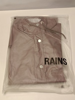 RAINS Curve Jacket W3 Damen Regenjacke Muse XS Wasserdicht EAN 5711747583941