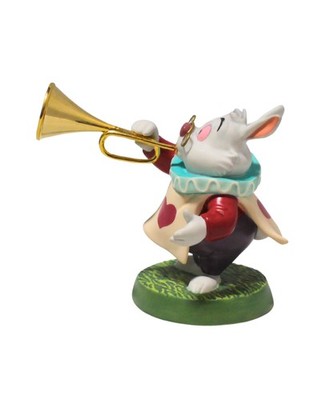 WDCC Figurine White Rabbit - Royal Fanfare , Alice in Wonderland