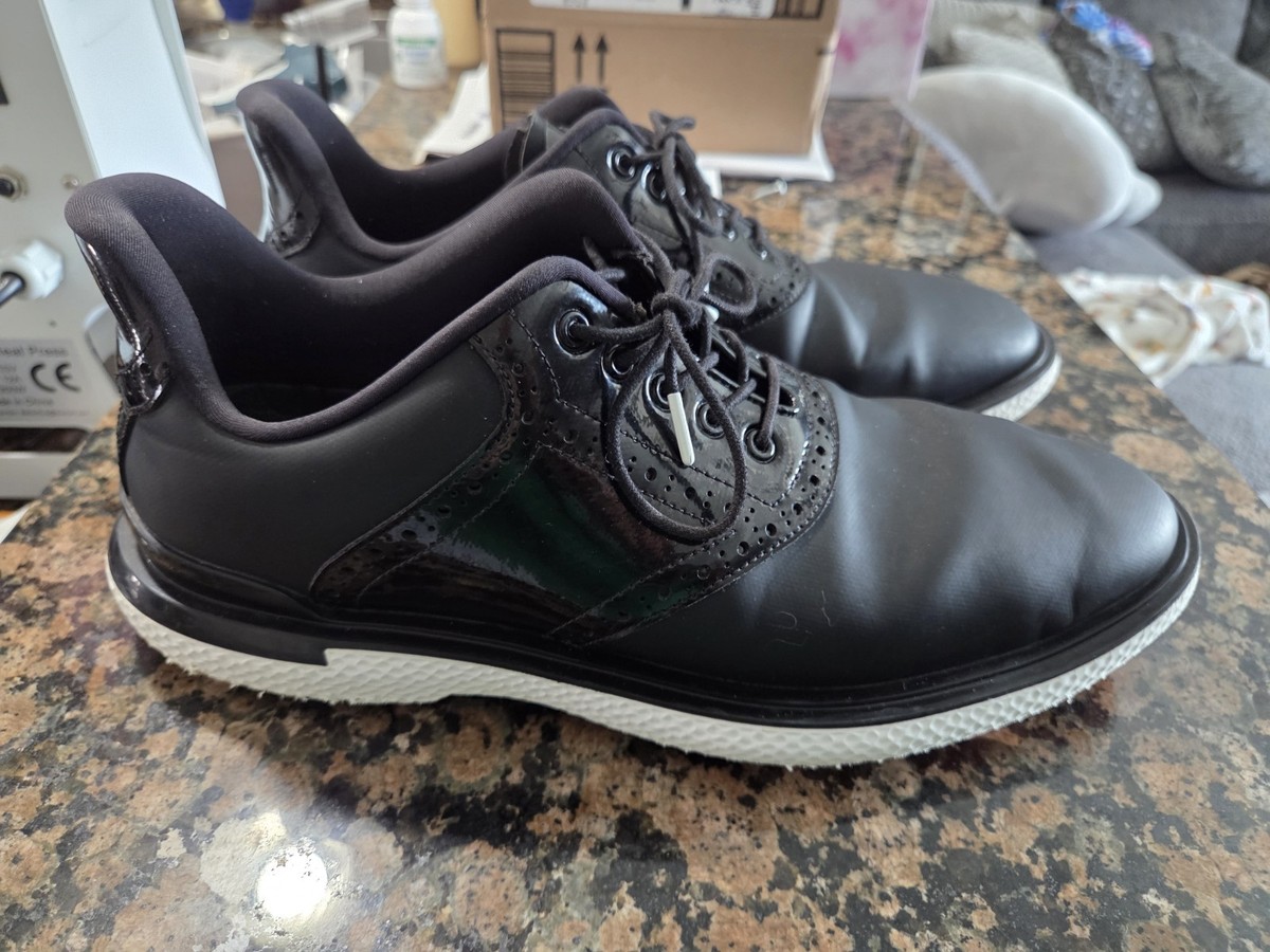 G/FORE Gallivan2R G/Lock TPU Saddle Golf Shoes Mens Size 14 Onyx Black GMF000075 Brand New! G/Fore Men main image 3