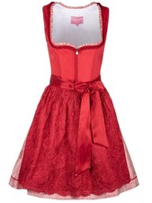 Krüger Dirndl Zora 50cm Länge rot 34 Tracht Mini Dirndl