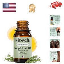 Rosemary Oil for Hair Growth   Hair Oil with Biotin, Castor  Jojoba   Pre-Wa...