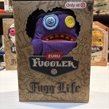 Fuggler Fugg Life Edition 9" SASQUOOSH Purple Gold Teeth Funny Ugly Monsters NIB