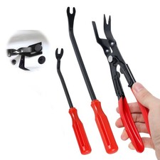 3pcs Auto Trim Clip Remover Tool Removal Pliers Fastener Door Panel Retainer New 3pcs Auto Trim Clip Remover Tool Removal Pliers Fastener Door Panel Retainer New