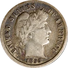 1893-P Barber Dime