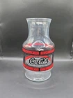 Vintage Godfather's Pizza Coca-Cola Glass 9" Pitcher Carafe
