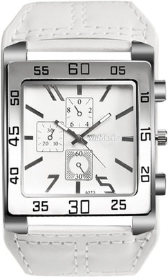 Men'S Square Watch, Oversize Steampunk Watch, Leather Strap Big Face Watch