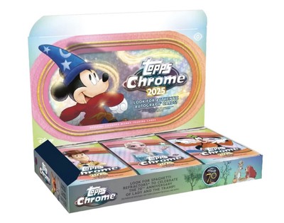 2025 Topps Chrome  Disney - Hobby Box - PRE SALE ORDER BESTÄTIGT   