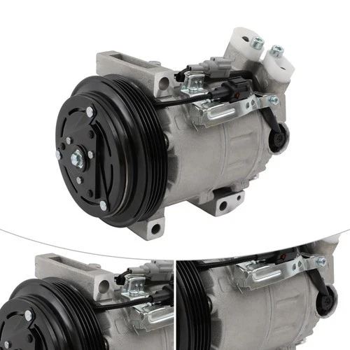 Compressor AC com polia de 4 ranhuras para 2006 2007-2008 Infiniti M35 V6 3.5L EUA - Imagem 3 de 4