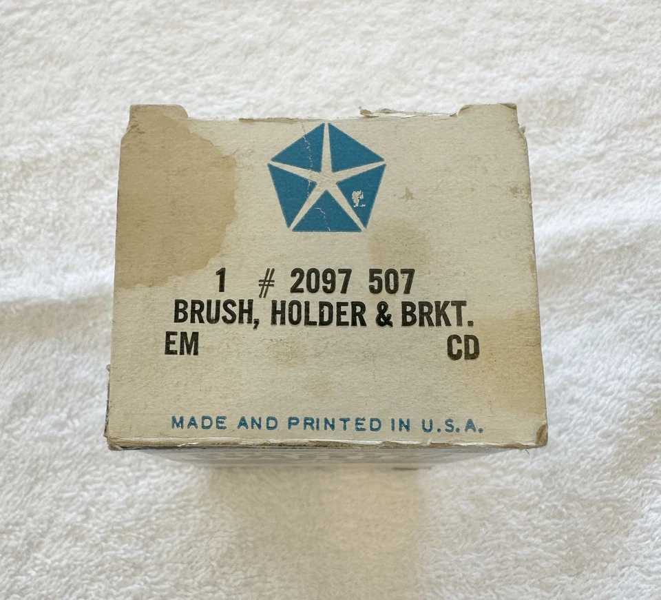 NOS MoPar 1957-61 A/C Compressor Clutch Brush Dodge Plymouth Chrysler DeSoto - Image 4 of 4