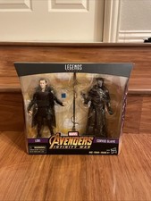 Marvel Legends Avengers Infinity War Hasbro LOKI & CORVUS GLAIVE 6 inch Figures