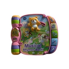 VTech Baby Musical Rhymes Book Learning  Educational W Batteries Tested Works