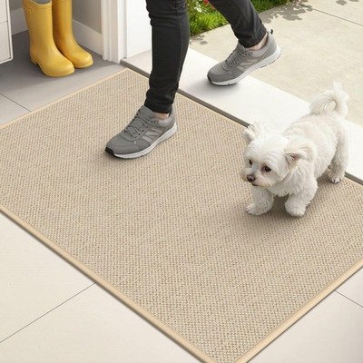Indoor Door Mats 17''x29'' Door Mat Indoor Entrance Resist Dirt Inside