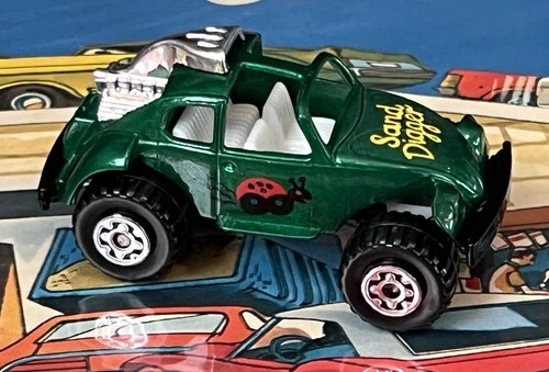 Vintage Matchbox Sand Digger Green Off-Road Dune Buggy 1983