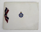 Original Vintage WW2 RAF Military Chritmas Greetings Card Basrah Iraq