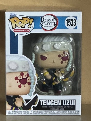 Funko Pop Demon Slayer Kimetsu no Yaiba Tengen Uzui #1533 W/ Protector