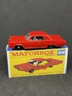 Matchbox Lesney 22 Pontiac Coupe Regular Wheels With Rare Reproduction F Box.