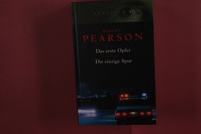 422413 Ridley Pearson DAS ERSTE OPFER / DIE EINZIGE SPUR RM Buch und Medien