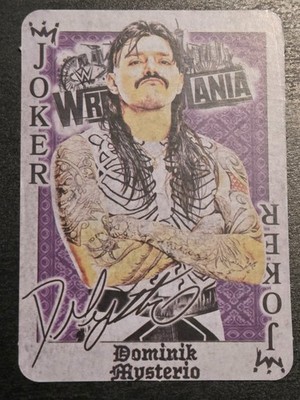 2026 WWE Ripple Junction Dominik Mysterio Wrestlemania 42 Hot Topic Excl Card
