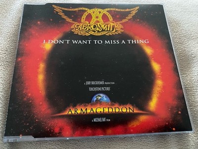 AEROSMITH - I DON'T WANT TO MISS A THING - 3 TRACK CD SINGLE