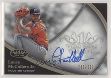 2020 Topps Tier One Talent 280/299 Lance McCullers Jr #T1TA-LMJ Auto nf0