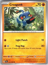 Croagunk 023/064 Shrouded Fable Common