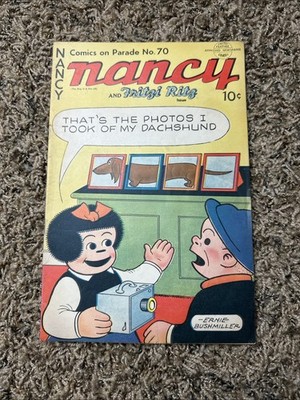 Nancy and Fritzi Ritz 1950 No 70 United Feature Comics