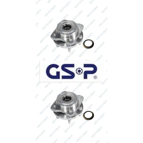 2X Radlagersatz GSP 9326020K 2 Radlager Satz Links Rechts Vorderachse-image
