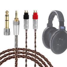 Geekria 5ft 6N Copper Headphone Cable 3.5mm/6.35mm Sennheiser HD600 HD650